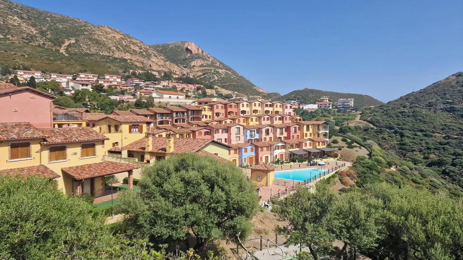 Villa La Perla E Le Conchiglie Tanca Piras Vista Mare Nebida Italia