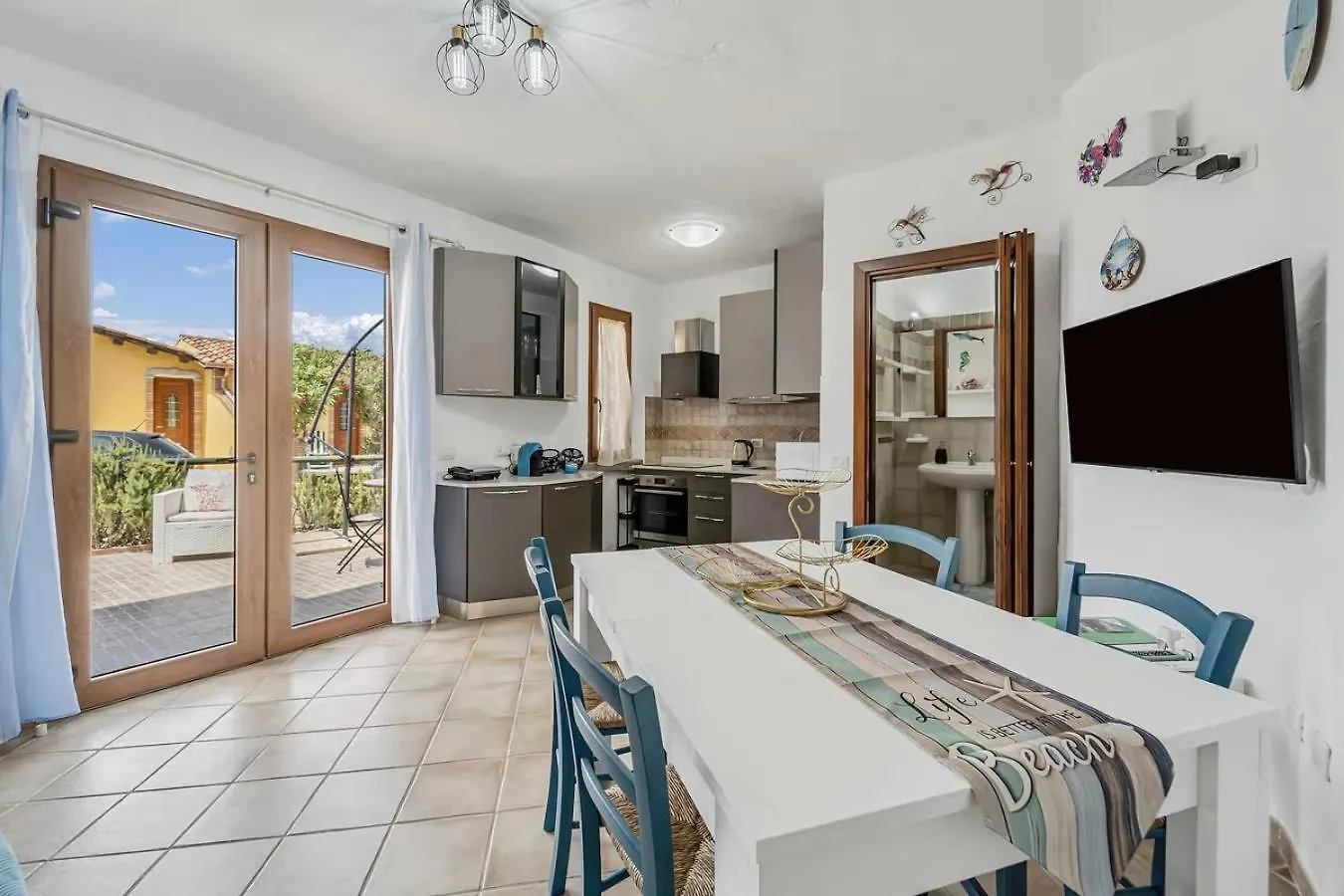 Сasa de vacaciones Villa La Perla E Le Conchiglie Tanca Piras Vista Mare Nebida Italia